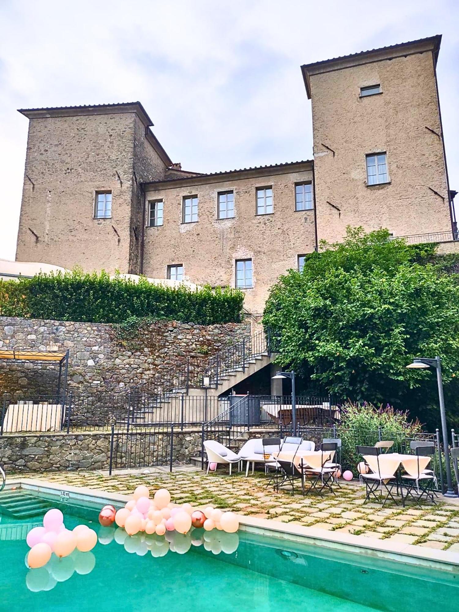 Castello Di Pontebosio Luxury Resort Licciana Nardi Exteriör bild